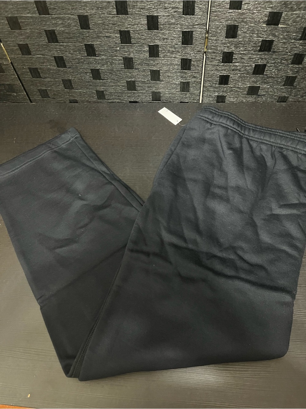 Amazon Essentials Men's Relaxed Straight Leg Sweatpant Black Size 2XL